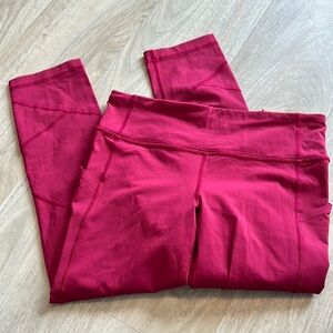 Lululemon pace revival crop